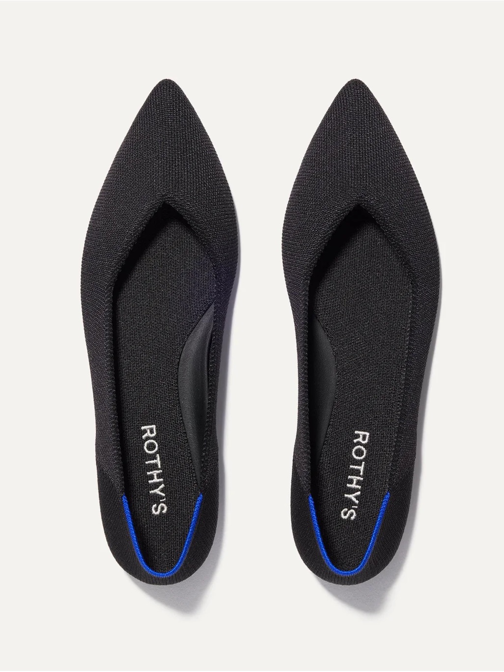 Like New Rothy’s The Point Ii Black 6.5